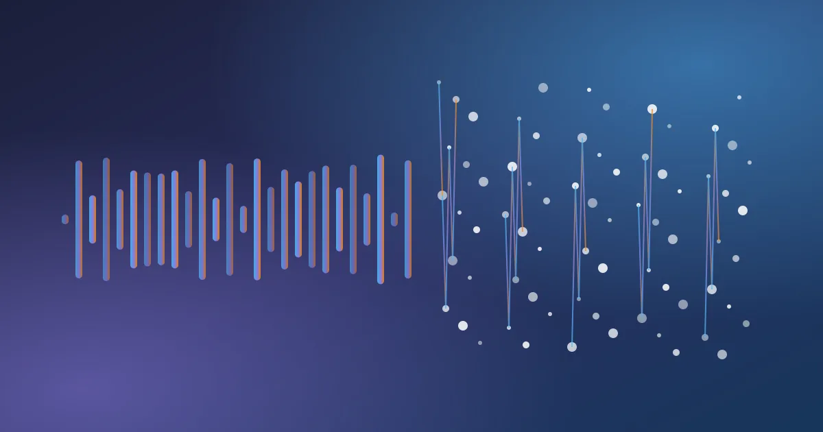 Audio fingerprinting: from a waveform to spectrogram peaks to a match